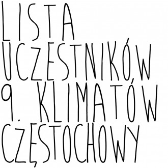 Lista uczestników 9. „Klimatów”