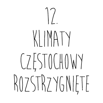 12. „KLIMATY CZĘSTOCHOWY” ROZSTRZYGNIĘTE